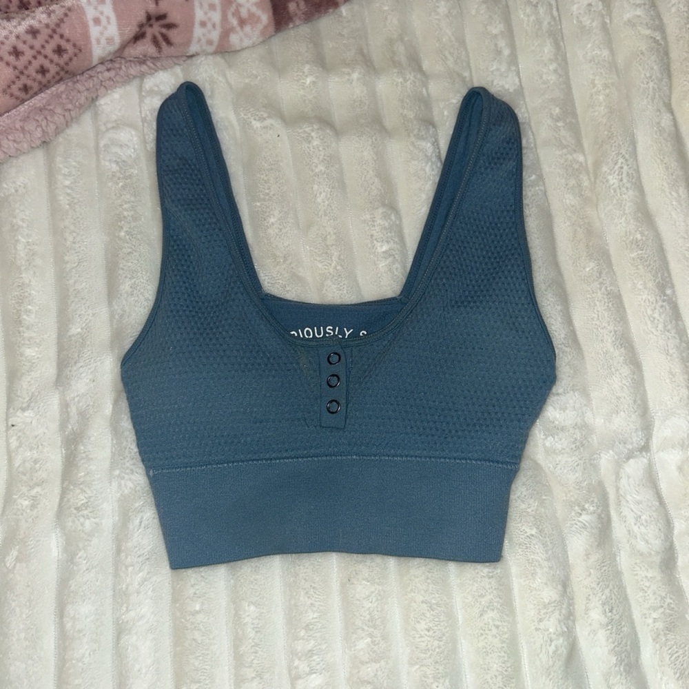 Blue Tank Top